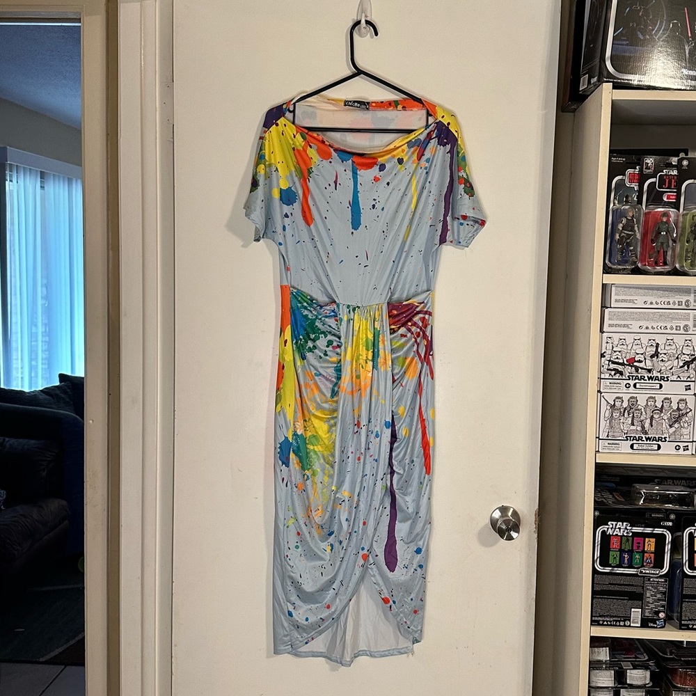 BOGO ChicMe Splatter Paint Dress Size M